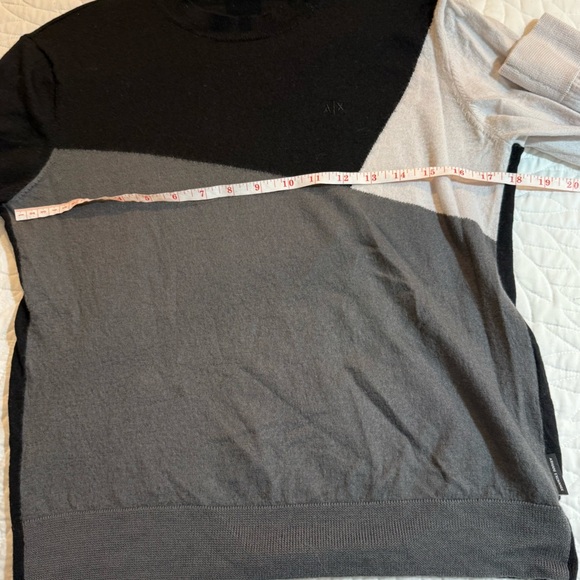 Armani exchange Womens lamb wool sweater large petit - Picture 6 of 10